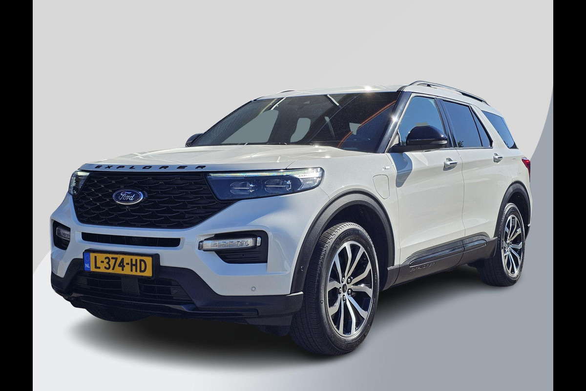 Ford Explorer 3.0 V6 EcoBoost PHEV ST-Line 457pk | Origineel NL auto | Premium metallic Star White | Afneembare trekhaak Ford Explorer 3.0 V6 EcoBoost PHEV ST-Line 457pk | Origineel NL auto | Premium metallic Star White | Afneembare trekhaak