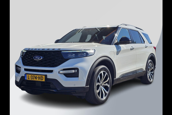 Ford Explorer 3.0 V6 EcoBoost PHEV ST-Line 457pk | Origineel NL auto | Premium metallic Star White | Afneembare trekhaak