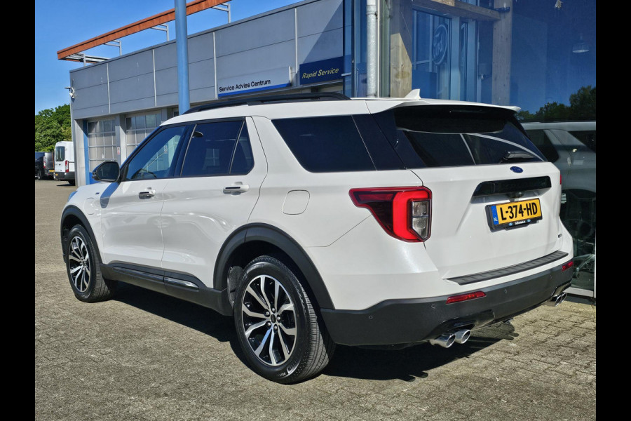 Ford Explorer 3.0 V6 EcoBoost PHEV ST-Line 457pk | Origineel NL auto | Premium metallic Star White | Afneembare trekhaak