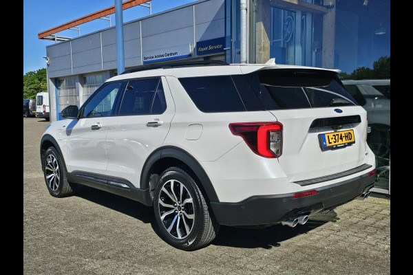 Ford Explorer 3.0 V6 EcoBoost PHEV ST-Line 457pk | Origineel NL auto | Premium metallic Star White | Afneembare trekhaak