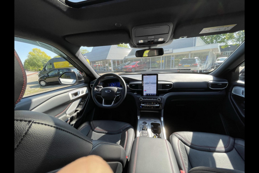 Ford Explorer 3.0 V6 EcoBoost PHEV ST-Line 457pk | Origineel NL auto | Premium metallic Star White | Afneembare trekhaak