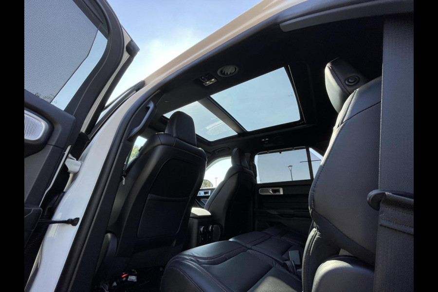 Ford Explorer 3.0 V6 EcoBoost PHEV ST-Line 457pk | Origineel NL auto | Premium metallic Star White | Afneembare trekhaak