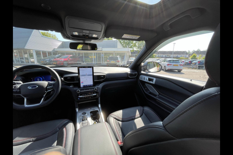 Ford Explorer 3.0 V6 EcoBoost PHEV ST-Line 457pk | Origineel NL auto | Premium metallic Star White | Afneembare trekhaak