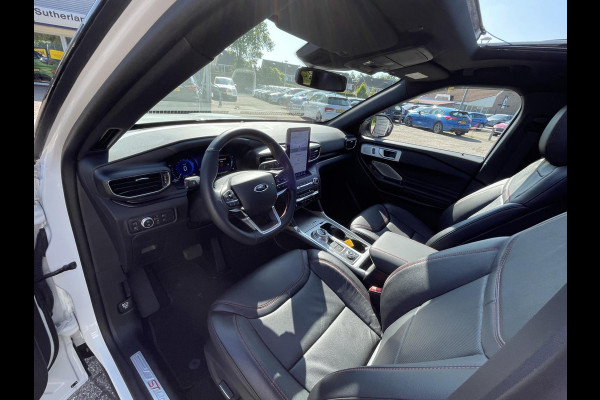 Ford Explorer 3.0 V6 EcoBoost PHEV ST-Line 457pk | Origineel NL auto | Premium metallic Star White | Afneembare trekhaak