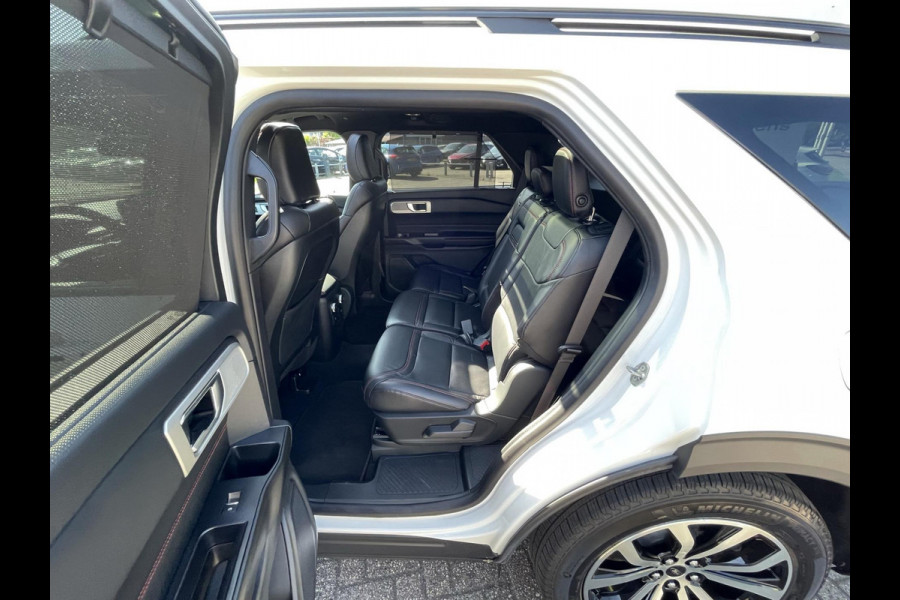 Ford Explorer 3.0 V6 EcoBoost PHEV ST-Line 457pk | Origineel NL auto | Premium metallic Star White | Afneembare trekhaak