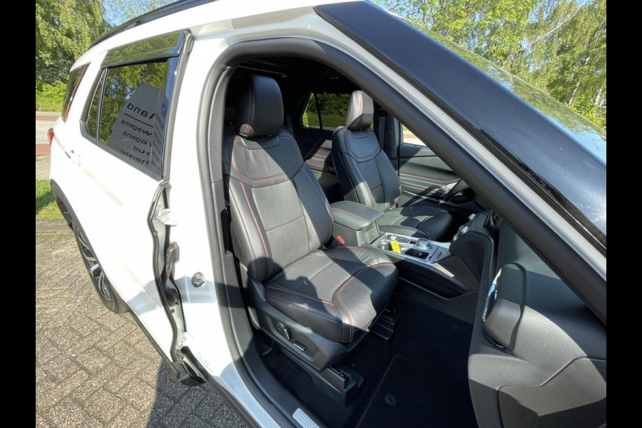 Ford Explorer 3.0 V6 EcoBoost PHEV ST-Line 457pk | Origineel NL auto | Premium metallic Star White | Afneembare trekhaak