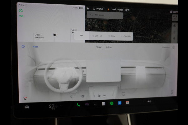 Tesla Model 3 Long Range AWD 75kWh 463PK Lmv 19" Ivoor Interieur FSD-Full Self Driving Computer-3 Premium Audio 4wd AutoPilot Panoramadak Came Stoel en achterbank verwarming Electr.Stoelen+Memory+Easy-Entry WiFi Origineel Nederlandse auto Grootste accu Tot 16,5kwh thuis laden. Accu/Motor Garantie tot 29-12-2027 max 192.000km