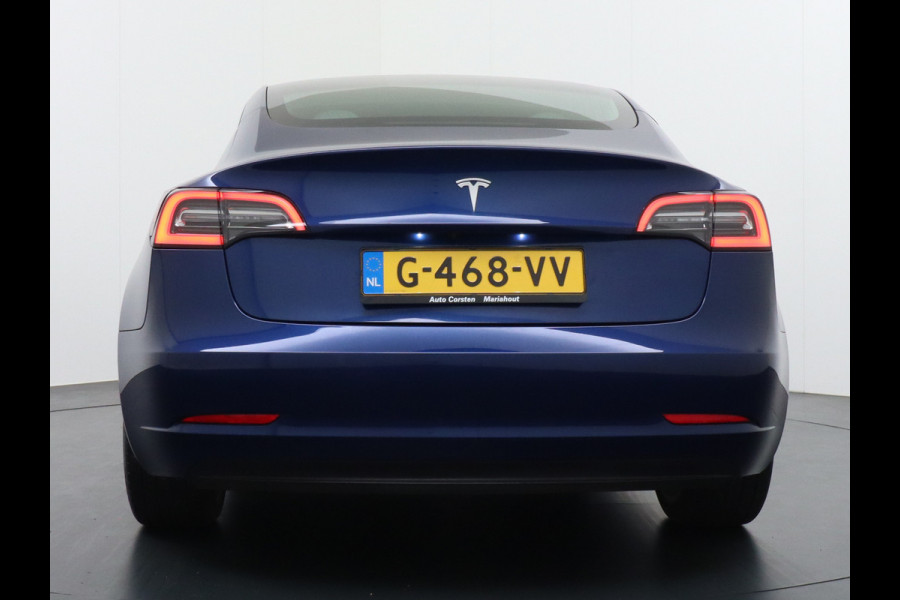 Tesla Model 3 Long Range AWD 75kWh 463PK Lmv 19" Ivoor Interieur FSD-Full Self Driving Computer-3 Premium Audio 4wd AutoPilot Panoramadak Came Stoel en achterbank verwarming Electr.Stoelen+Memory+Easy-Entry WiFi Origineel Nederlandse auto Grootste accu Tot 16,5kwh thuis laden. Accu/Motor Garantie tot 29-12-2027 max 192.000km