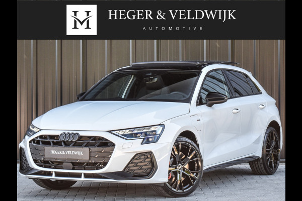 Audi A3 Sportback 45 TFSI e S EDITION COMPETITION | PANORAMADAK | S-SEATS | ADAPTIVE CRUISE | SONOS SOUND | CAMERA | BLACK-OPTIC | AMBIA
