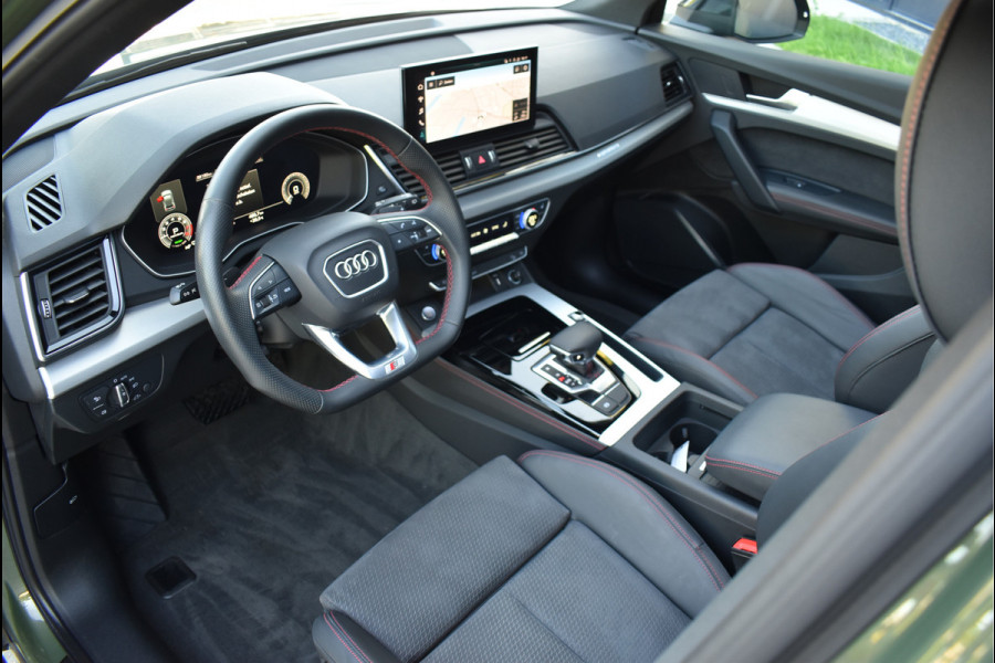 Audi Q5 50 TFSI e S-Line 299 Pk Black Ed Pano Leder Exclusive Navi Trekhaak Matrix 22 Inch
