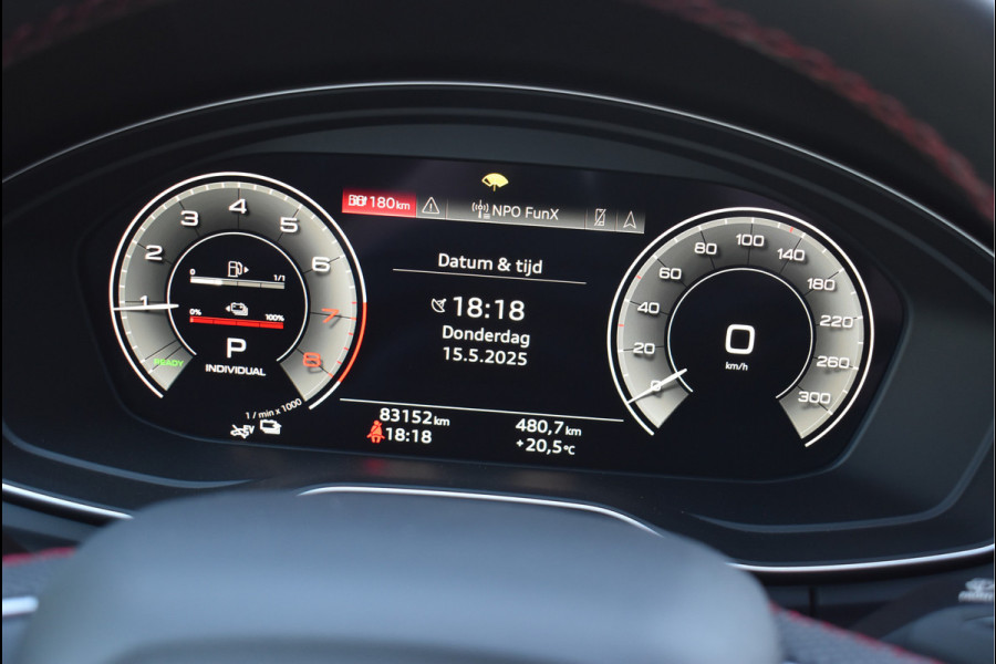 Audi Q5 50 TFSI e S-Line 299 Pk Black Ed Pano Leder Exclusive Navi Trekhaak Matrix 22 Inch