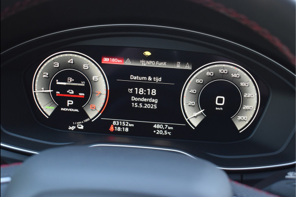 Audi Q5 50 TFSI e S-Line 299 Pk Black Ed Pano Leder Exclusive Navi Trekhaak Matrix 22 Inch