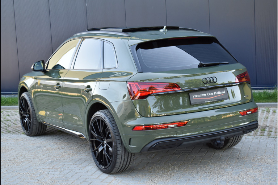 Audi Q5 50 TFSI e S-Line 299 Pk Black Ed Pano Leder Exclusive Navi Trekhaak Matrix 22 Inch