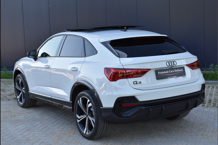 Audi Q3 Sportback 45 TFSI e S-Line 245 Pk Pano Navi Leder Matrix Sfeer 360 Camera 20 Inch