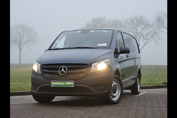 Mercedes-Benz eVito eVito L2 35Kwh CarPlay Airco 100%-Elektrisch Emissievrij Deuren Pdc!
