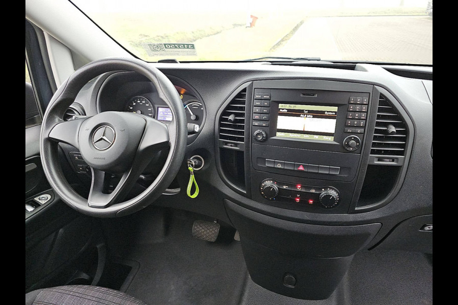 Mercedes-Benz eVito eVito L2 35Kwh CarPlay Airco 100%-Elektrisch Emissievrij Deuren Pdc!