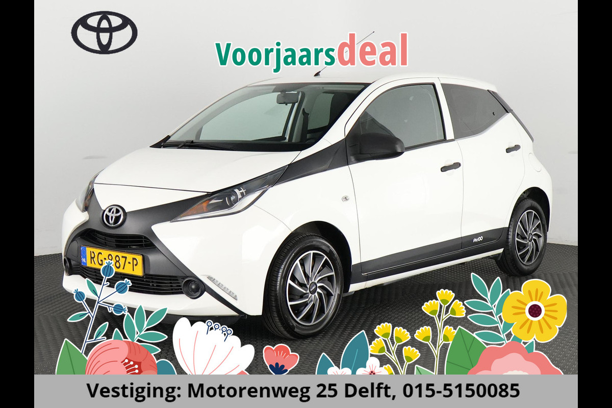 Toyota Aygo 1.0 VVT-i X-FUN STYLE PACK 5-DEURS.ELEKTRISCHE RAMEN.AIRCO.BLUETOOTH.GARANTIE TOT 11-2027 Toyota Aygo 1.0 VVT-i X-FUN STYLE PACK 5-DEURS.ELEKTRISCHE RAMEN.AIRCO.BLUETOOTH.GARANTIE TOT 11-2027