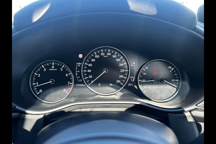 Mazda CX-30 2.0 e-SkyActiv-X M Hybrid Luxury | FABRIEKSGARANTIE T/M 2/2029 |DEALERONDERHOUDEN | I-ACTIVE SENSE PAKKET | SCHUIFKANTELDAK |  | 4-SEIZOENSBANDEN |