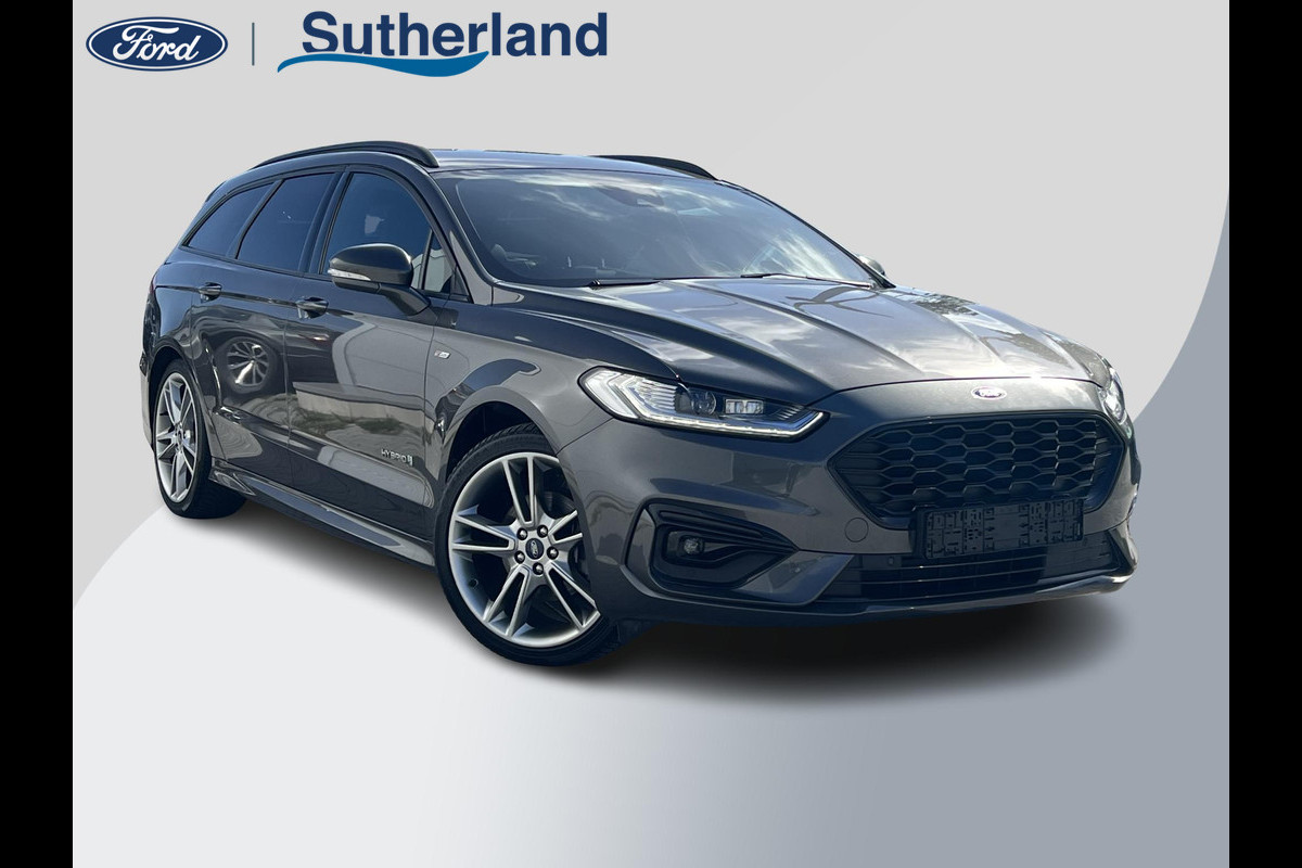 Ford Mondeo Wagon 2.0 IVCT HEV ST-Line 187pk | Stoelverwarming | Full LED | Sony Audio/Navigatie | Elek. Achterklep | Half leder alcantara Ford Mondeo Wagon 2.0 IVCT HEV ST-Line 187pk | Stoelverwarming | Full LED | Sony Audio/Navigatie | Elek. Achterklep | Half leder alcantara