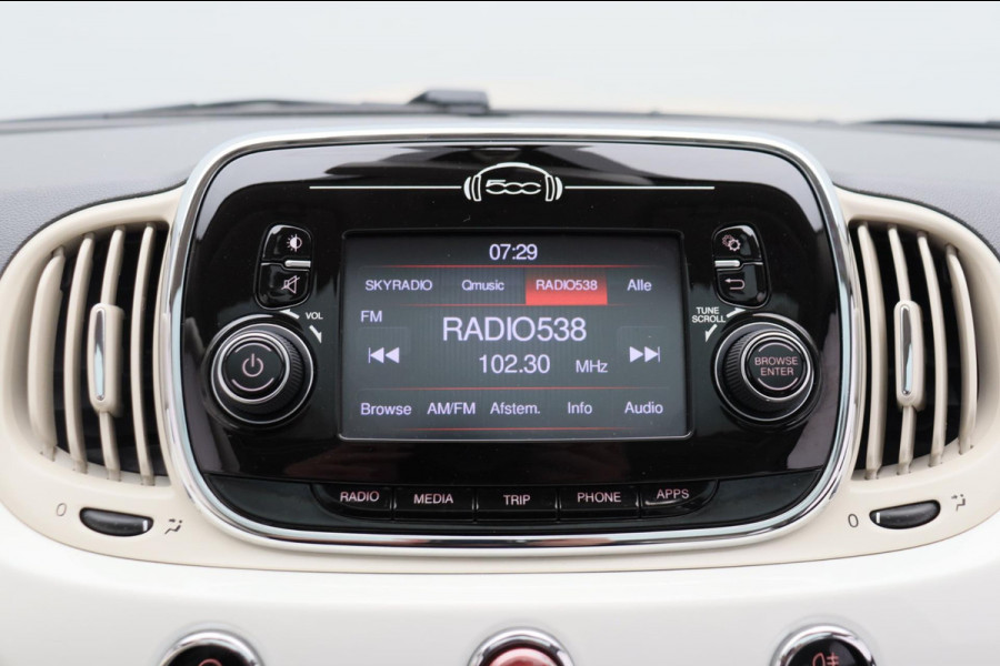 Fiat 500 1.2 Popstar Pano/dak Climate/Control