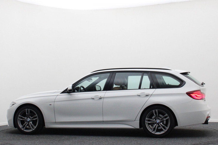 BMW 3 Serie Touring 318i Edition M Sport Shadow Executive Leer, Standkachel, Verwarmde Stoelen, Cruise, Navigatie, Bluetooth, 18''
