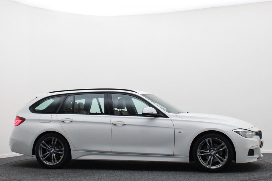 BMW 3 Serie Touring 318i Edition M Sport Shadow Executive Leer, Standkachel, Verwarmde Stoelen, Cruise, Navigatie, Bluetooth, 18''