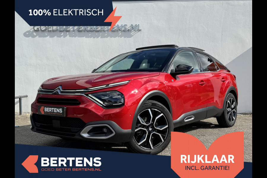 Citroën Ë-C4 Max 54 kWh | Panoramadak | Leder | HiFi | Zeer compleet | Meer foto's volgen