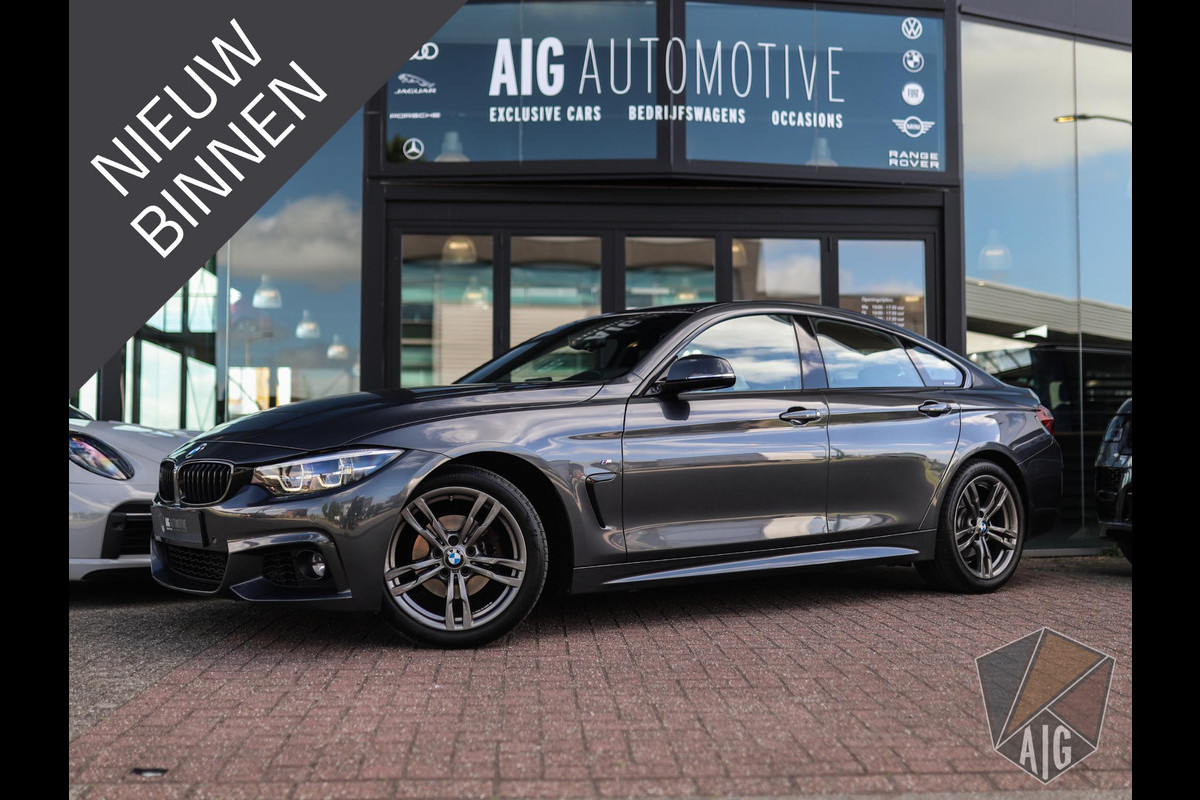 BMW 4 Serie Gran Coupé 418i High Executive Edition | M-Sport | Leder | Stoelverw. | Cruise Control BMW 4 Serie Gran Coupé 418i High Executive Edition | M-Sport | Leder | Stoelverw. | Cruise Control