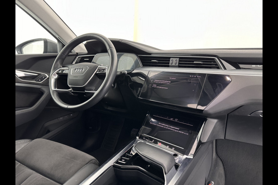 Audi e-tron 50 quattro Business edition Plus 71 kWh [ 3-Fase ] (INCL.BTW) *PANO | LEATHER-ALCANTARA | FULL-LED | MEMORY-PACK | DIGI-COCKPIT | CAMERA | DAB+ | KEYLESS | NAVI-FULLMAP | SPORT-SEATS*