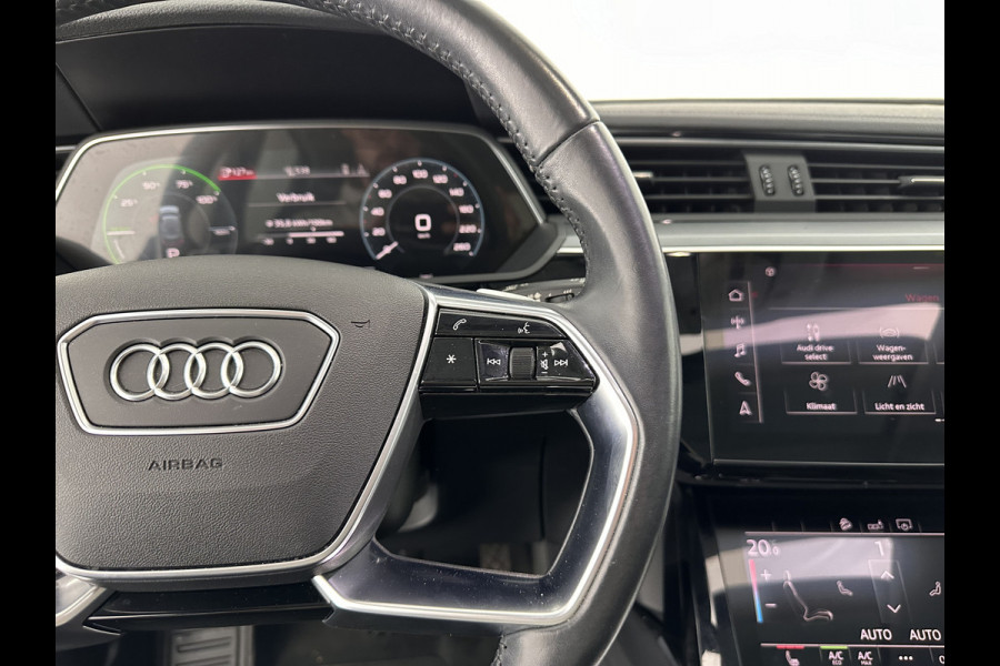 Audi e-tron 50 quattro Business edition Plus 71 kWh [ 3-Fase ] (INCL.BTW) *PANO | LEATHER-ALCANTARA | FULL-LED | MEMORY-PACK | DIGI-COCKPIT | CAMERA | DAB+ | KEYLESS | NAVI-FULLMAP | SPORT-SEATS*