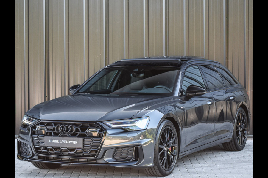 Audi A6 Avant 55 TFSI e quattro Pro Line S Competition | PANORAMADAK | S-STOELEN | ADAPTIEVE CRUISE CONTROL | ELEKTR. TREKHAAK | AMBIANC