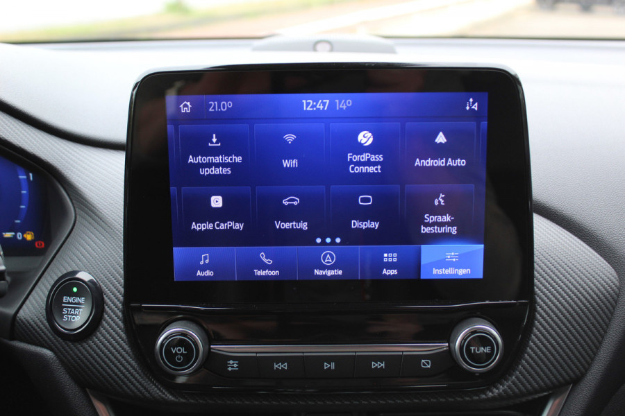 Ford Puma 1.0 EcoBoost Hybrid ST-Line X First Edition Stoel, stuur en voorruitverwarming, apple/android carplay, B&O audio, LED verlichting, Veel rijveiligheidssystemen Climate control , Bluetooth
