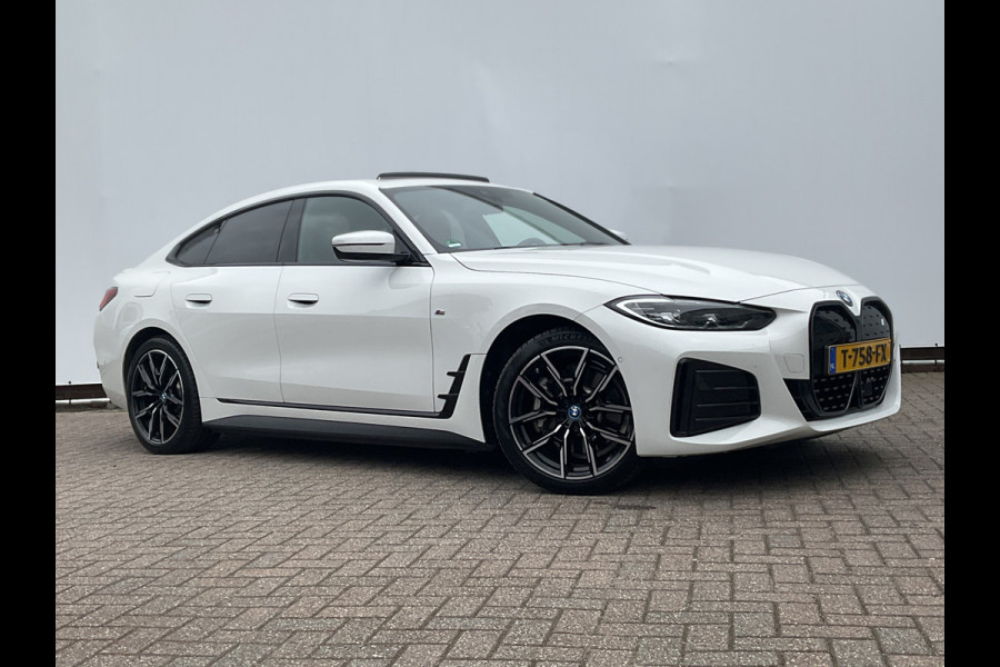 BMW i4 eDrive40 High Executive M-Sport 84 kWh Pano Leder Hud Adap.Cruise Compleet!