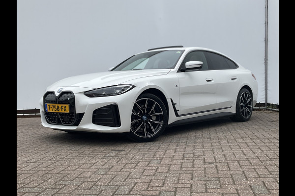 BMW i4 eDrive40 High Executive M-Sport 84 kWh Pano Leder Hud Adap.Cruise Compleet!