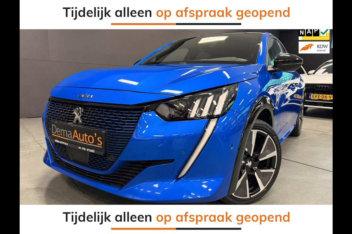 Peugeot e-208 EV GT 57 kWh NAVI/V-COCKPIT/DAB/CARPLAY/ECC/PDC/CRUISE/// Peugeot e-208 EV GT 57 kWh NAVI/V-COCKPIT/DAB/CARPLAY/ECC/PDC/CRUISE///