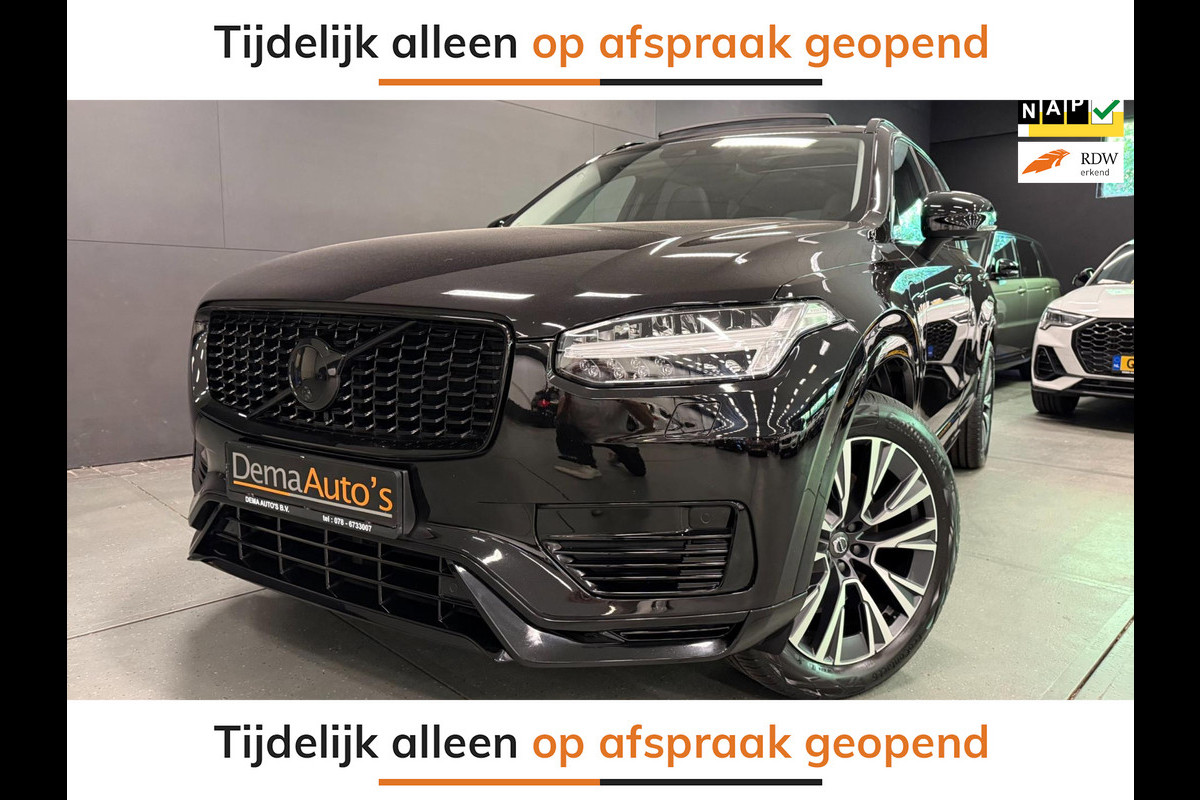 Volvo XC90 2.0 T8 Recharge AWD R-Design 7P PANO/LUCHTVERING/LEDER/DAB/NAVI//// Volvo XC90 2.0 T8 Recharge AWD R-Design 7P PANO/LUCHTVERING/LEDER/DAB/NAVI////