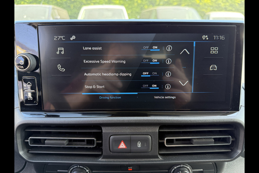 Peugeot Partner 1.5 BlueHDi 100 PK EURO6 S&S L2 Cruise control/achteruitrijcamera