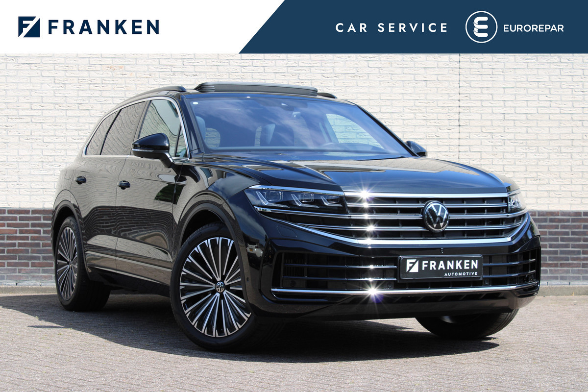 Volkswagen Touareg 3.0 TSi eHybrid 4MOTION Elegance | Massage | Head-Up | Trekhaak | Panoramadak | Compleet! Volkswagen Touareg 3.0 TSi eHybrid 4MOTION Elegance | Massage | Head-Up | Trekhaak | Panoramadak | Compleet!