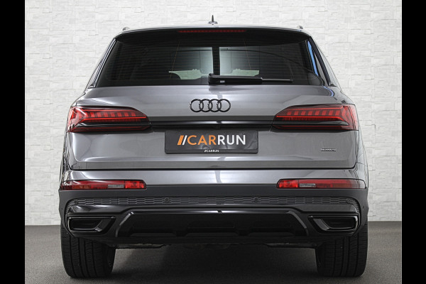 Audi Q7 3.0 V6 381pk Hybrid Quattro 67dkm! | Head-Up | Leder | 22" | Dodehoek | Virtual-Cockpit | LED | Elek. Stoelen | Standkachel | Camera | Stoelverwarming | 3-Zone Clima | Draadloos Laden | Park-Assist |