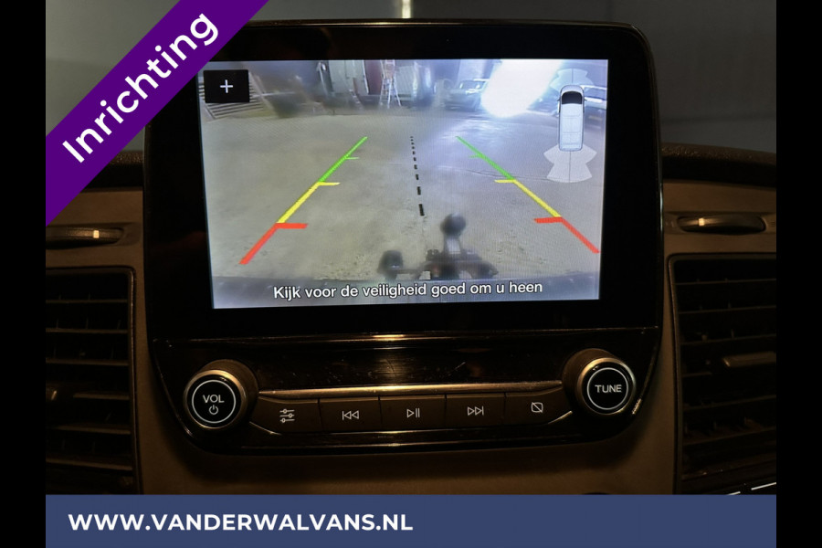 Ford Transit Custom 2.0 TDCI L2H1 inrichting Euro6 Airco | Camera | Apple Carplay | LED | Cruisecontrol | 2800kg Trekhaak Android Auto, Parkeersensoren, Verwarmde voorruit, Bijrijdersbank