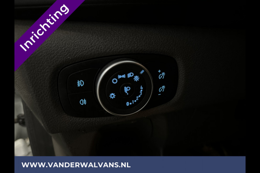 Ford Transit Custom 2.0 TDCI L2H1 inrichting Euro6 Airco | Camera | Apple Carplay | LED | Cruisecontrol | 2800kg Trekhaak Android Auto, Parkeersensoren, Verwarmde voorruit, Bijrijdersbank