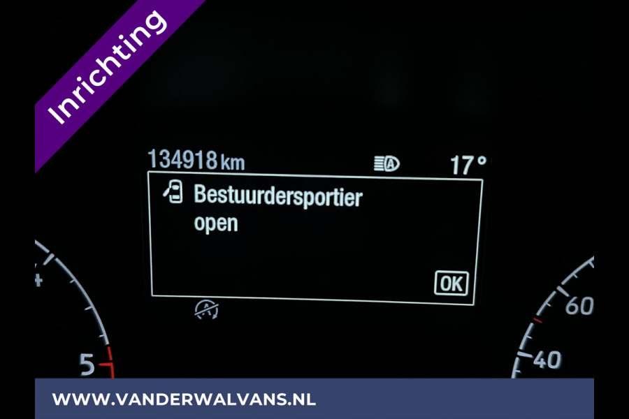Ford Transit Custom 2.0 TDCI L2H1 inrichting Euro6 Airco | Camera | Apple Carplay | LED | Cruisecontrol | 2800kg Trekhaak Android Auto, Parkeersensoren, Verwarmde voorruit, Bijrijdersbank