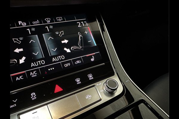 Audi Q7 3.0 V6 381pk Hybrid Quattro 67dkm! | Head-Up | Leder | 22" | Dodehoek | Virtual-Cockpit | LED | Elek. Stoelen | Standkachel | Camera | Stoelverwarming | 3-Zone Clima | Draadloos Laden | Park-Assist |