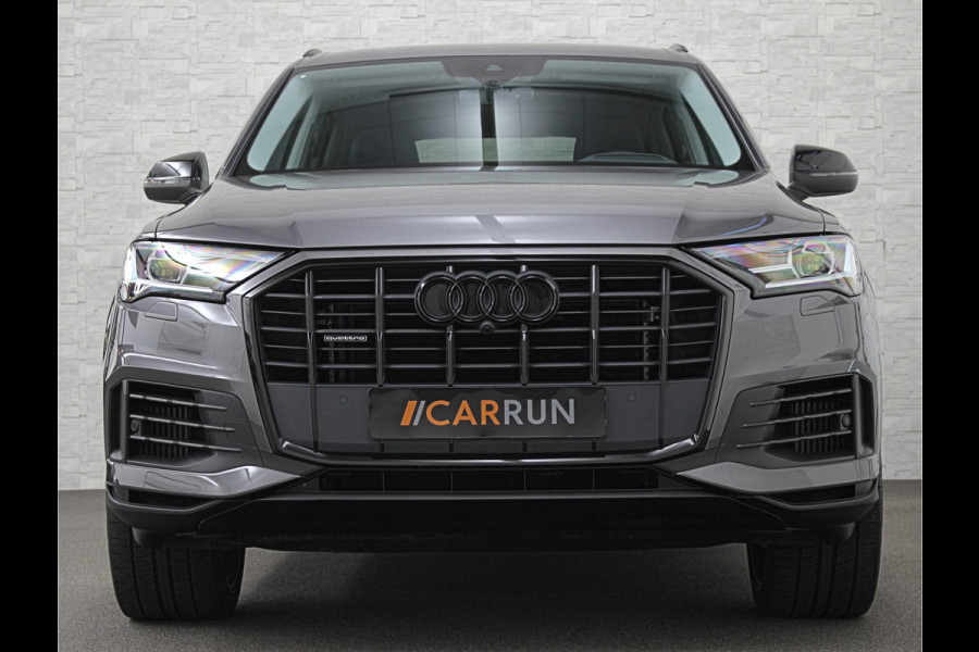 Audi Q7 55 TFSIe V6 381pk Quattro 67dkm! | Head-Up | Leder | Dodehoek | 22" | Virtual-Cockpit | LED | Elek. Stoelen | Standkachel | Camera | Stoelverwarming | 3-Zone Clima | Draadloos Laden | Park-Assist |