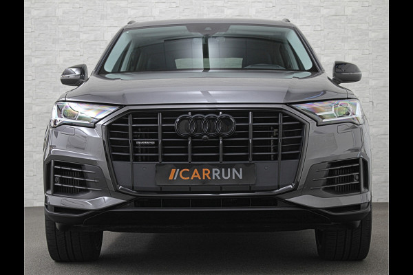 Audi Q7 55 TFSIe V6 381pk Quattro 67dkm! | Head-Up | Leder | Dodehoek | 22" | Virtual-Cockpit | LED | Elek. Stoelen | Standkachel | Camera | Stoelverwarming | 3-Zone Clima | Draadloos Laden | Park-Assist |