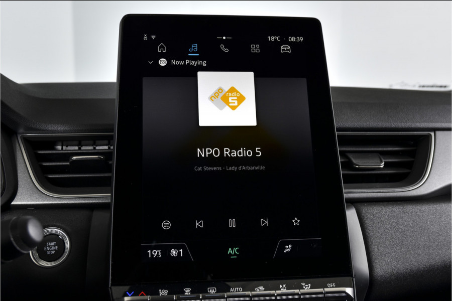 Renault Captur 1.3 mild hybrid 160 PK techno - Automaat | Dig. Cockpit | Cruise | PDC | Camera | App. Connect | ECC | DAB | LM 18" | 5636