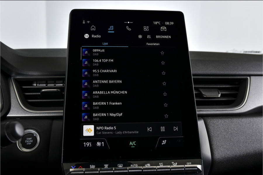 Renault Captur 1.3 mild hybrid 160 PK techno - Automaat | Dig. Cockpit | Cruise | PDC | Camera | App. Connect | ECC | DAB | LM 18" | 5636