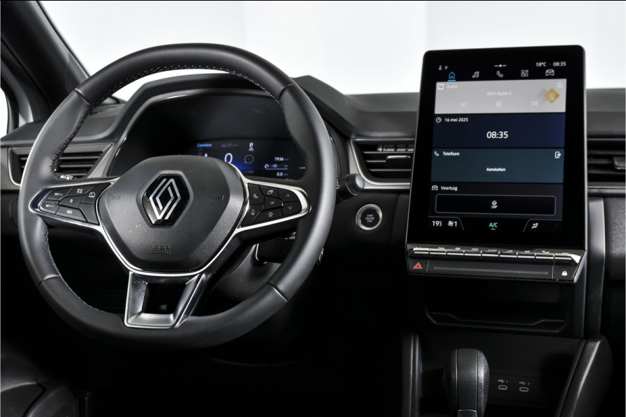 Renault Captur 1.3 mild hybrid 160 PK techno - Automaat | Dig. Cockpit | Cruise | PDC | Camera | App. Connect | ECC | DAB | LM 18" | 5641