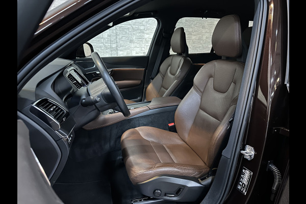 Volvo XC90 T8 390pk AWD Recharge | 360 View | ACC | Pilot-Assist | Full-LED | Keyless-Entry | 12 mnd. Bovag Garantie | Leder | Memory | Stuurverwarming | Stoelverwarming | Zwarte Hemel | Zonwering | Getint Glas | Standkachel | Carplay |