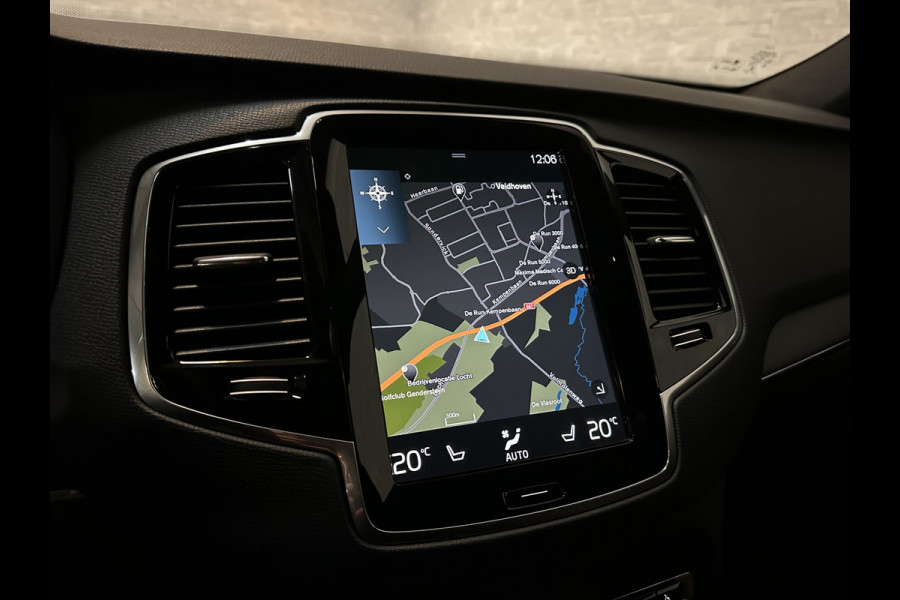 Volvo XC90 T8 390pk AWD Recharge | 360 View | ACC | Pilot-Assist | Full-LED | Keyless-Entry | 12 mnd. Bovag Garantie | Leder | Memory | Stuurverwarming | Stoelverwarming | Zwarte Hemel | Zonwering | Getint Glas | Standkachel | Carplay |